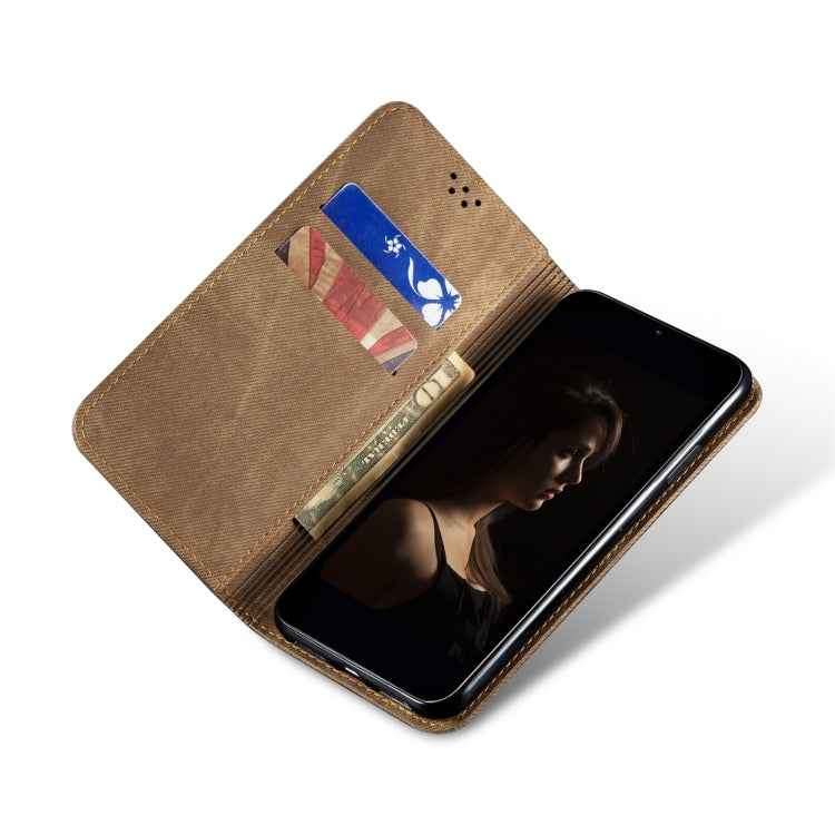 Denim Texture Flip Leather Phone Case, For Realme Note 60 4G / C61 4G, For Realme 13 Pro 5G Global, For Realme GT 6T 5G Global, For Realme GT 6 5G Global, For Realme C63 / C61, For Realme 12 Pro / 12 Pro+, For Realme GT5 Pro, For Realme 11 5G Global / ...