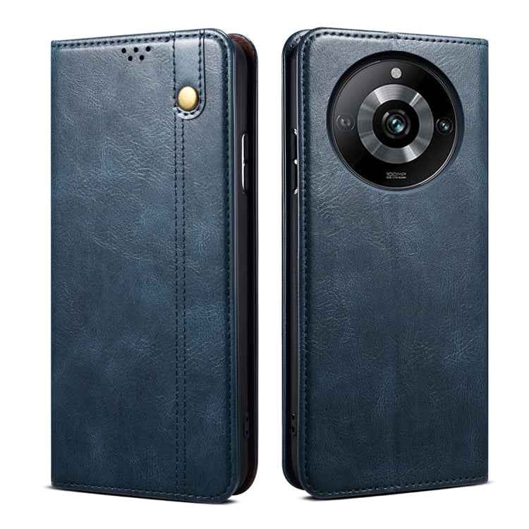 Oil Wax Crazy Horse Texture Leather Phone Case, For Realme 11 Pro / 11 Pro+, For Realme C65 4G, For Realme 10 Pro+