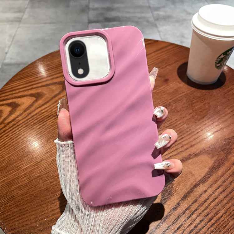 Solid Color Wave Texture TPU Phone Case, For iPhone X / XS, For iPhone XR, For iPhone XS Max