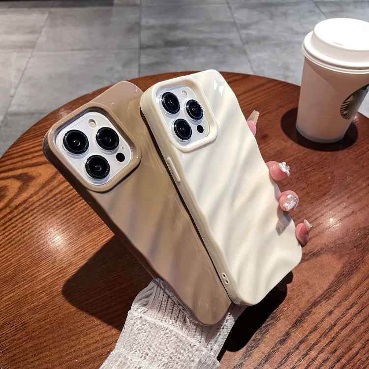 Solid Color Wave Texture TPU Phone Case, For iPhone X / XS, For iPhone XR, For iPhone XS Max