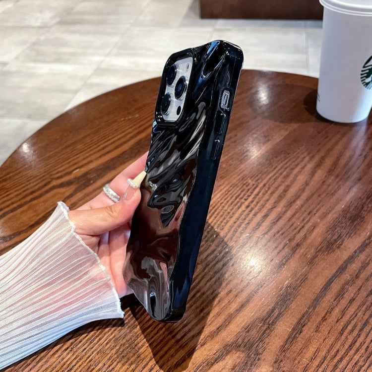 Solid Color Wave Texture TPU Phone Case, For iPhone X / XS, For iPhone XR, For iPhone XS Max
