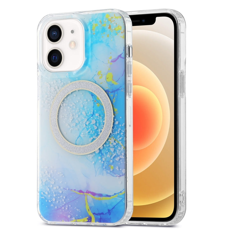Dual-side IMD Marble Magsafe Phone Case, For iPhone 15, For iPhone 13 Pro Max, For iPhone 13 Pro, For iPhone 13, For iPhone 12, For iPhone 12 Pro Max