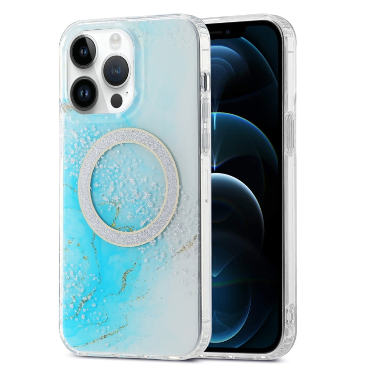 Dual-side IMD Marble Magsafe Phone Case, For iPhone 13 Pro Max, For iPhone 15, For iPhone 13 Pro, For iPhone 13, For iPhone 12, For iPhone 12 Pro Max