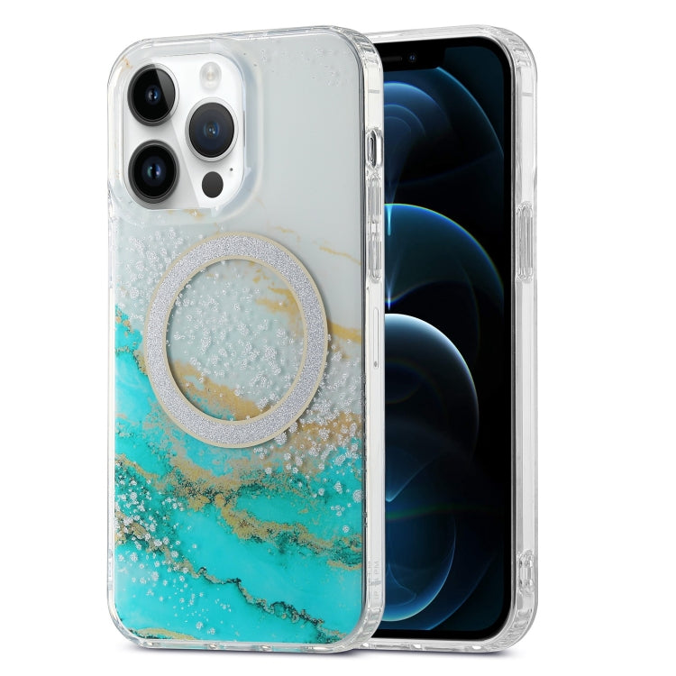 Dual-side IMD Marble Magsafe Phone Case, For iPhone 13 Pro Max, For iPhone 15, For iPhone 13 Pro, For iPhone 13, For iPhone 12, For iPhone 12 Pro Max