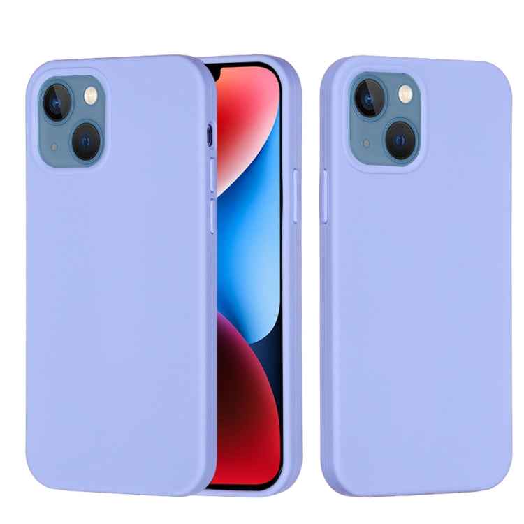 Solid Color Silicone Phone Case, For iPhone 15