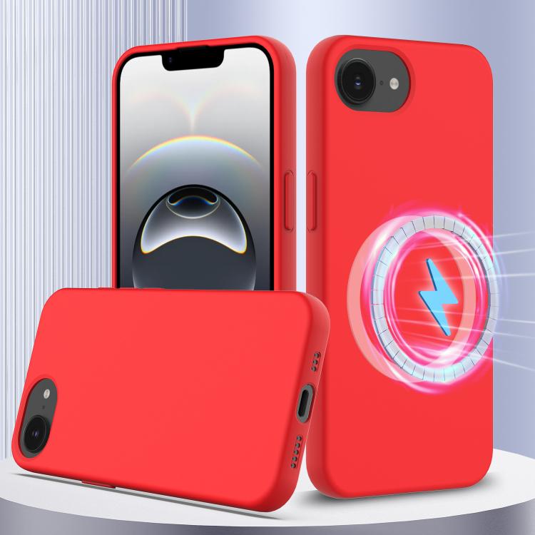 Shockproof Silicone Magsafe Phone Case, For iPhone 17e / 16e, For iPhone 17 Pro Max, For iPhone 17 Pro, For iPhone 17, For iPhone Air