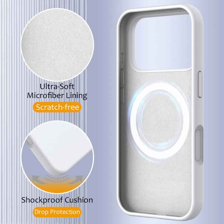 Shockproof Silicone Magsafe Phone Case, For iPhone 17 Pro Max, For iPhone 17 Pro, For iPhone 17, For iPhone Air, For iPhone 16e