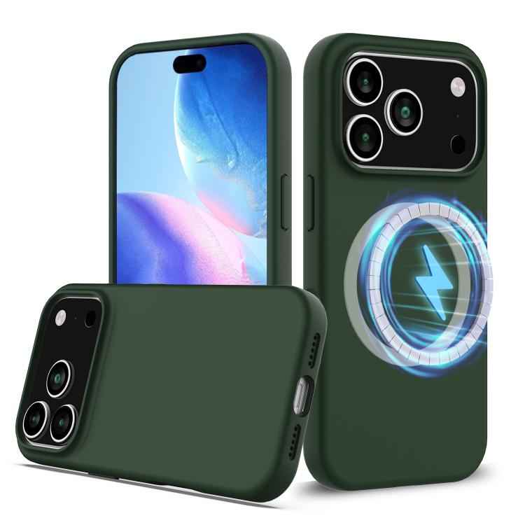 Shockproof Silicone Magsafe Phone Case, For iPhone 17e / 16e, For iPhone 17 Pro Max, For iPhone 17 Pro, For iPhone 17, For iPhone Air