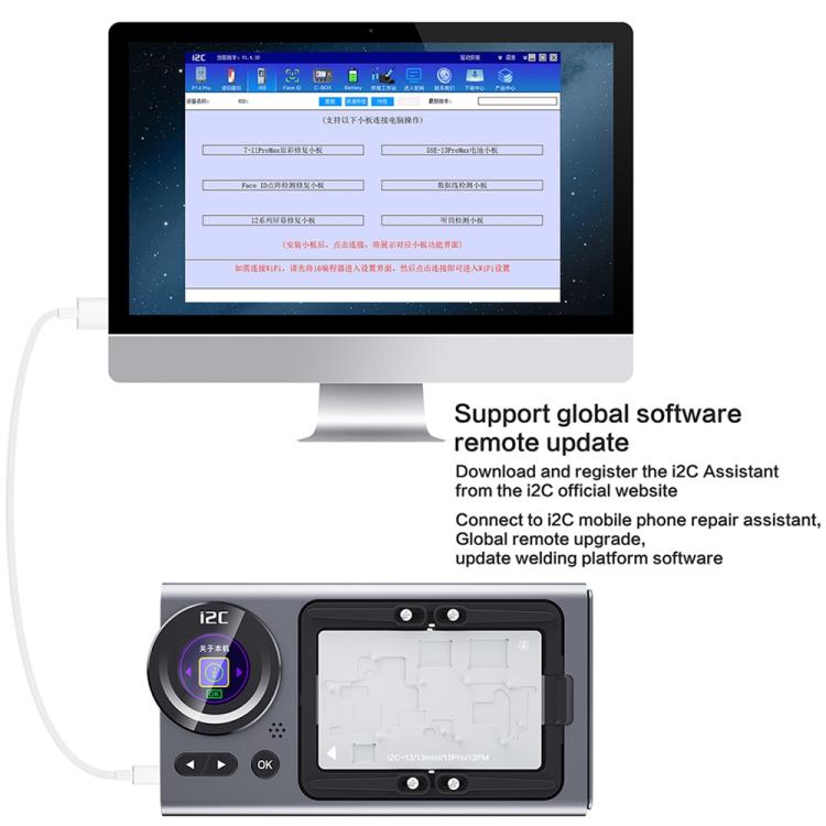 i2C T20 Heating Platform Module, For iPhone 17 Series, For iPhone 16 Series, For iPhone 15 Series, For iPhone 14 Series, For iPhone 13 Series, For iPhone 12 Series, For iPhone X / 11 Series, For Universal Series