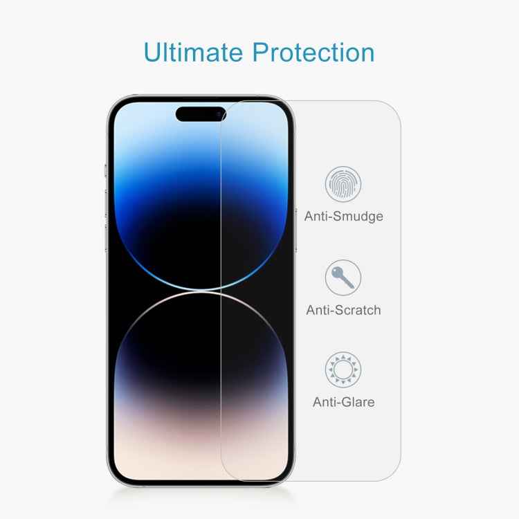 10pcs 0.26mm 9H 2.5D High Aluminum Tempered Glass Film