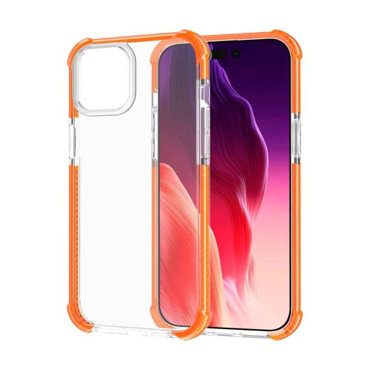 Four-corner Shockproof TPU Hybrid Acrylic Phone Case, For iPhone 15 Pro Max, For iPhone 15 Pro, For iPhone 15 Plus, For iPhone 15