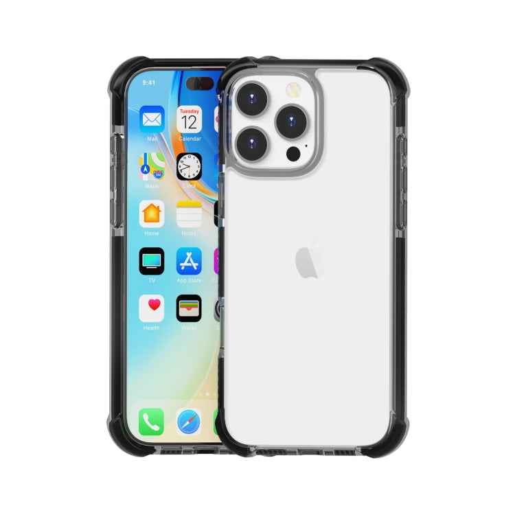 Four-corner Shockproof TPU Hybrid Acrylic Phone Case, For iPhone 16 Pro Max, For iPhone 16 Pro, For iPhone 16 Plus, For iPhone 16
