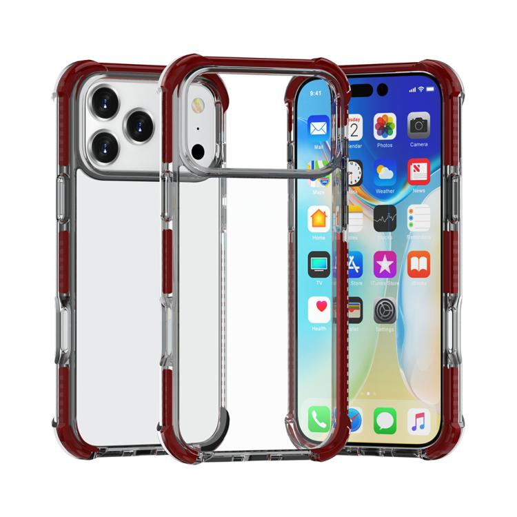 Four-corner Shockproof TPU Hybrid Acrylic Phone Case, For iPhone 17 Pro Max, For iPhone 17 Pro, For iPhone 17, For iPhone Air
