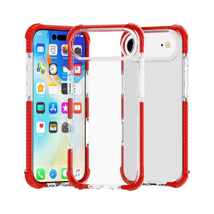 Four-corner Shockproof TPU Hybrid Acrylic Phone Case, For iPhone 17 Pro Max, For iPhone 17 Pro, For iPhone 17, For iPhone Air