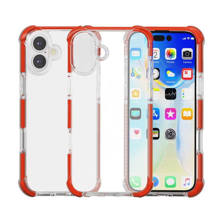 Four-corner Shockproof TPU Hybrid Acrylic Phone Case, For iPhone 17 Pro Max, For iPhone 17 Pro, For iPhone 17, For iPhone Air