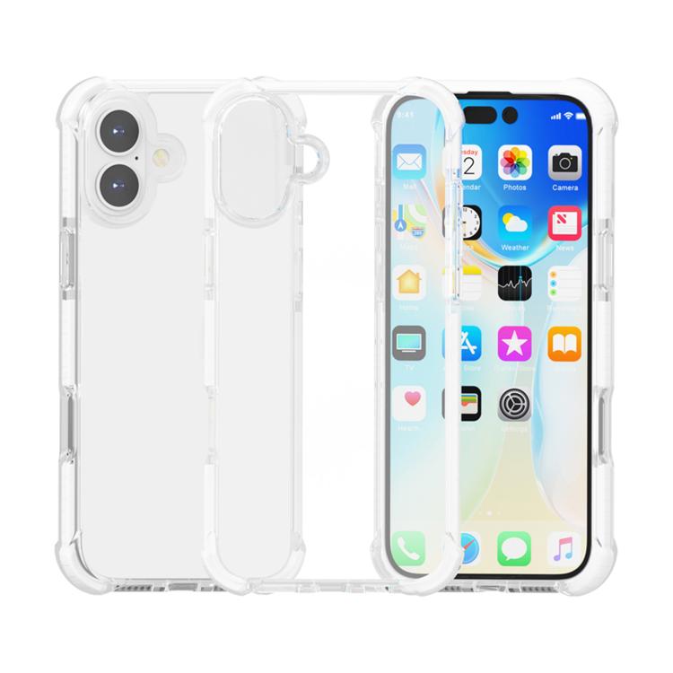 Four-corner Shockproof TPU Hybrid Acrylic Phone Case, For iPhone 17 Pro Max, For iPhone 17 Pro, For iPhone 17, For iPhone Air