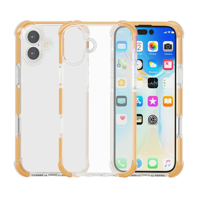 Four-corner Shockproof TPU Hybrid Acrylic Phone Case, For iPhone 18 Pro / 17 Pro, For iPhone 18 Pro Max / 17 Pro Max, For iPhone 17, For iPhone 17 Air