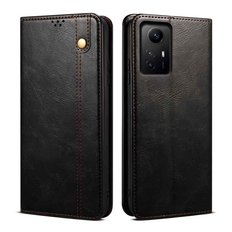 Oil Wax Crazy Horse Texture Leather Phone Case, For Xiaomi Redmi Note 12S, For Xiaomi 13 Lite / Civi 2