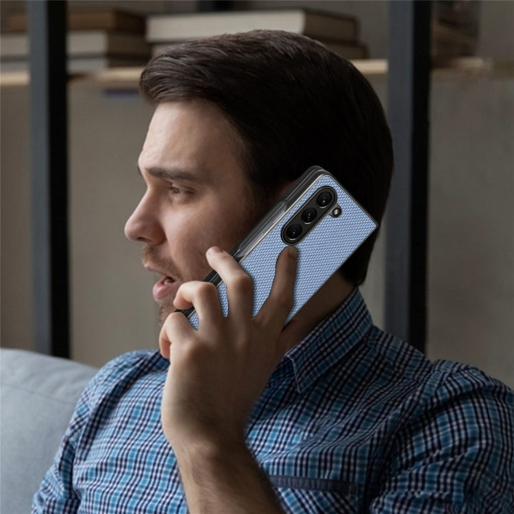 Carbon Fiber Texture Back Cover Phone Case