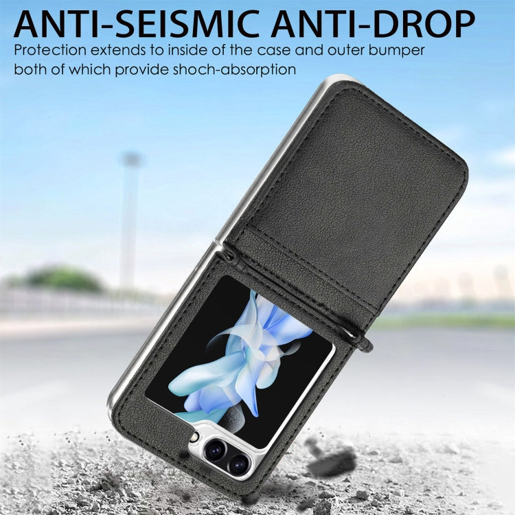 Litchi Texture PU Card Fold Back Phone Case