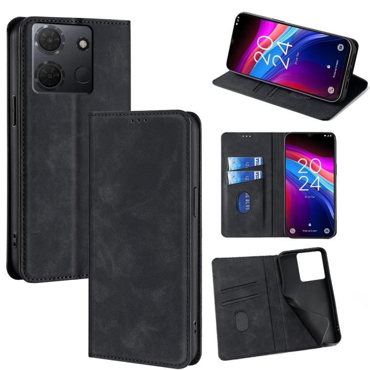 Skin Feel Magnetic Leather Phone Case, For TCL 60R 5G, For TCL 503 4G, For TCL 50 NxtPaper 5G