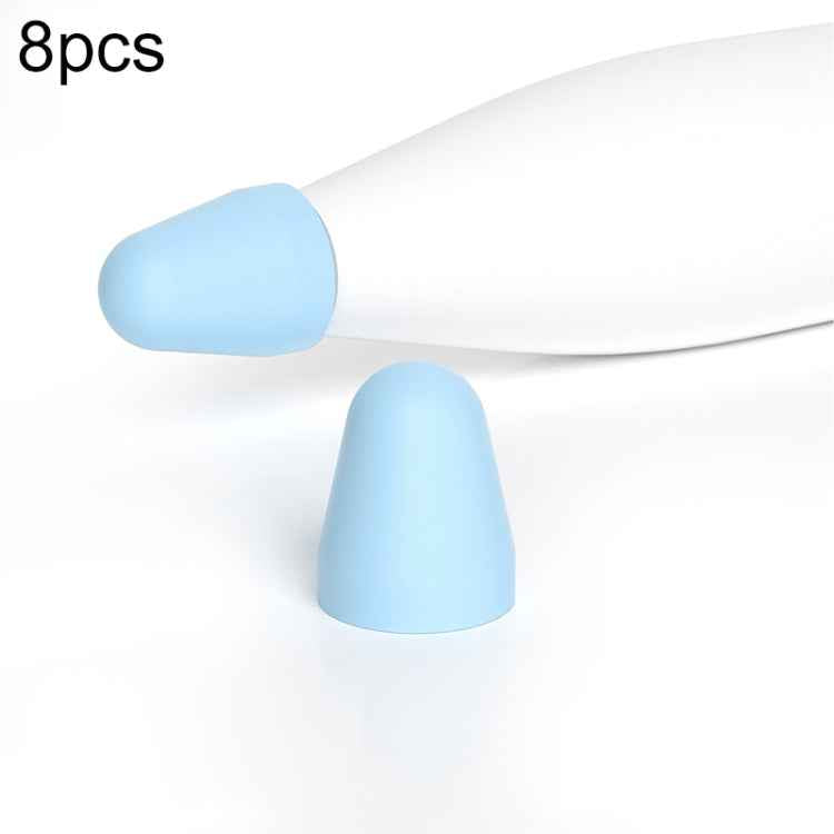 8pcs / Set Silicone Wear-resistant Stylus Nib Cover