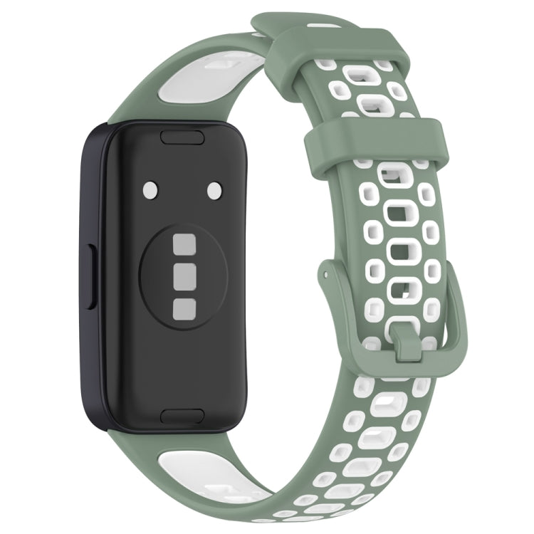 Two Color Silicone Watch Band