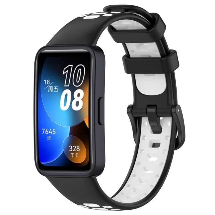 Two Color Silicone Watch Band
