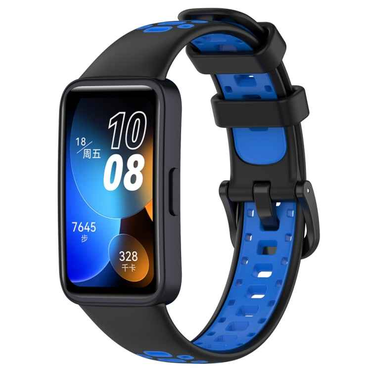 Two Color Silicone Watch Band