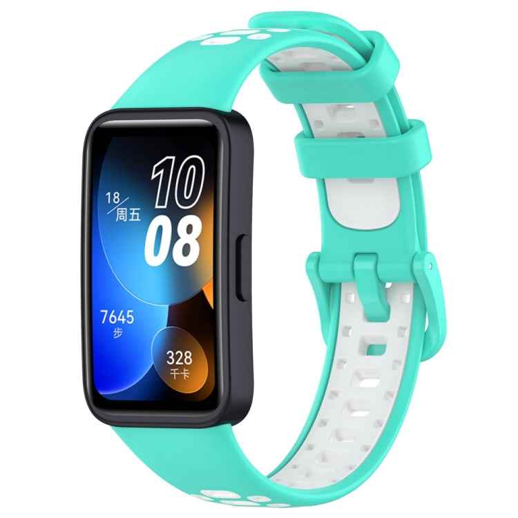 Two Color Silicone Watch Band