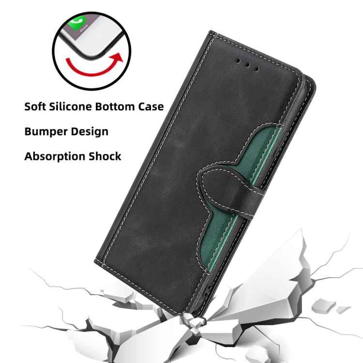 Skin Feel Magnetic Buckle Leather Phone Case