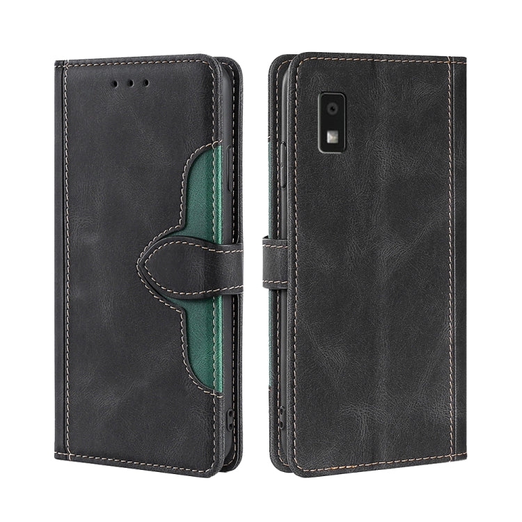 Skin Feel Magnetic Buckle Leather Phone Case, For Sharp Aquos R10, For Sharp Aqous wish5, For Sharp Aqous Wish4, For Sharp Aquos R9, For Sharp Aquos R8 Pro SH-51, For Sharp Aquos R8 SH-52D, For Sharp Aqous Wish3