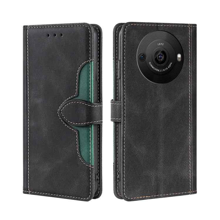 Skin Feel Magnetic Buckle Leather Phone Case, For Sharp Aquos R10, For Sharp Aqous wish5, For Sharp Aqous Wish4, For Sharp Aquos R9, For Sharp Aquos R8 Pro SH-51, For Sharp Aquos R8 SH-52D, For Sharp Aqous Wish3