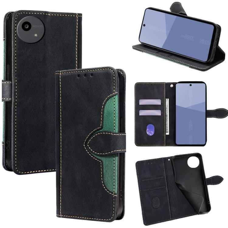 Skin Feel Magnetic Buckle Leather Phone Case, For Sharp Aquos R10, For Sharp Aqous wish5, For Sharp Aqous Wish4, For Sharp Aquos R9, For Sharp Aquos R8 Pro SH-51, For Sharp Aquos R8 SH-52D, For Sharp Aqous Wish3