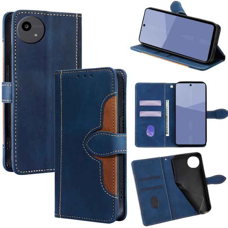 Skin Feel Magnetic Buckle Leather Phone Case, For Sharp Aquos R10, For Sharp Aqous wish5, For Sharp Aqous Wish4, For Sharp Aquos R9, For Sharp Aquos R8 Pro SH-51, For Sharp Aquos R8 SH-52D, For Sharp Aqous Wish3