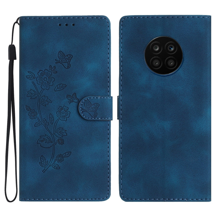 Flower Butterfly Embossing Pattern Leather Phone Case, For Honor 200 Lite Global, For Honor 90 Lite, For Honor 90 Pro, For Honor 90, For Honor 70, For Honor X7 / Play 30 Plus, For Honor X8 / X30i, For Honor 50 Lite
