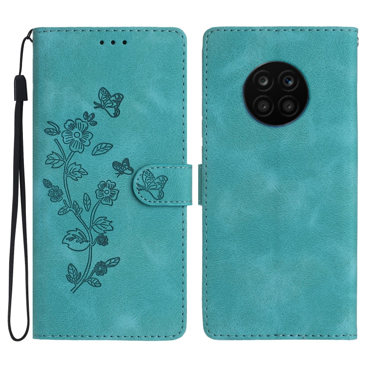 Flower Butterfly Embossing Pattern Leather Phone Case, For Honor 200 Lite Global, For Honor 90 Lite, For Honor 90 Pro, For Honor 90, For Honor 70, For Honor X7 / Play 30 Plus, For Honor X8 / X30i, For Honor 50 Lite