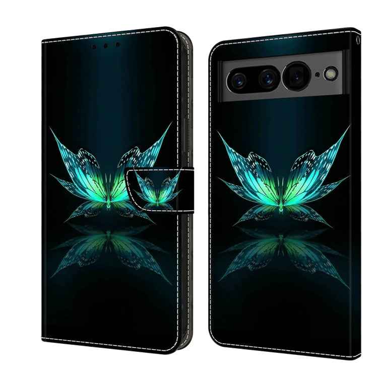 Crystal 3D Shockproof Protective Leather Phone Case, For Google Pixel 7, For Google Pixel 6a