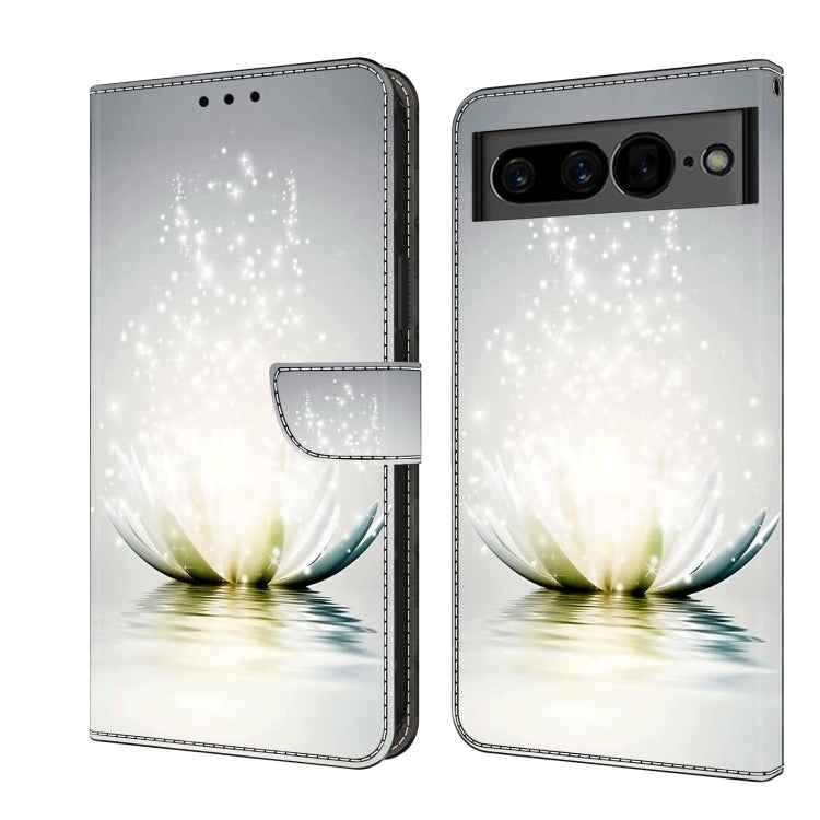 Crystal 3D Shockproof Protective Leather Phone Case, For Google Pixel 7, For Google Pixel 6a