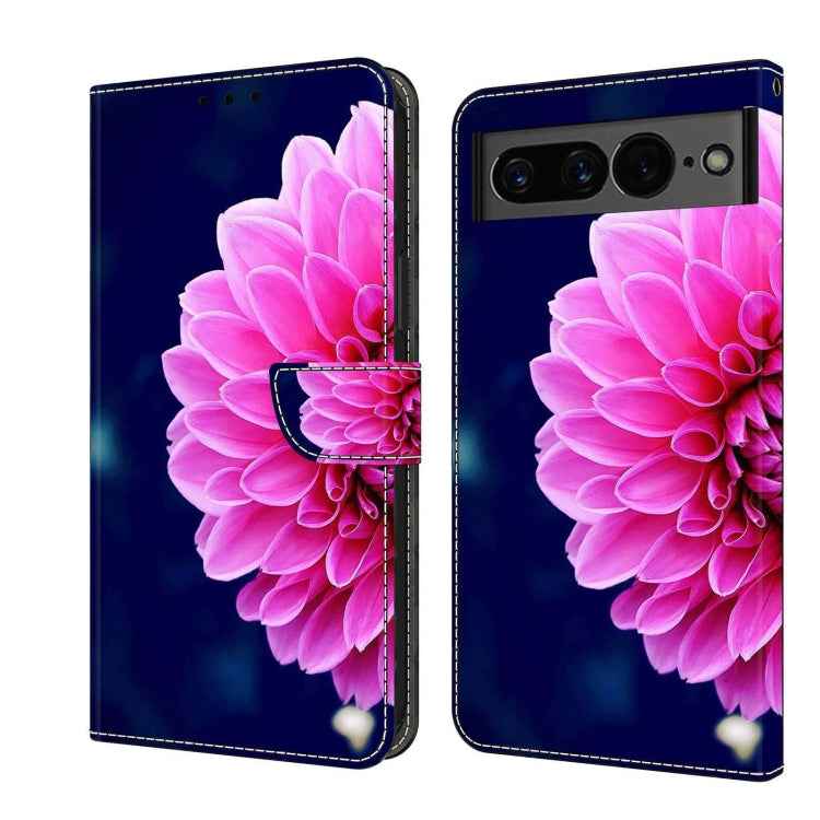 Crystal 3D Shockproof Protective Leather Phone Case, For Google Pixel 7, For Google Pixel 6a