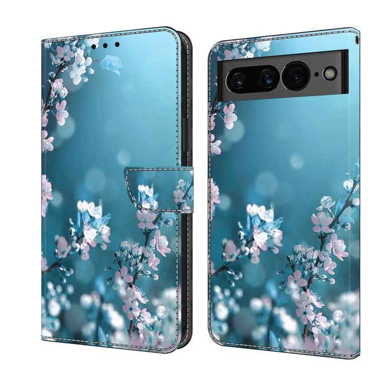 Crystal 3D Shockproof Protective Leather Phone Case, For Google Pixel 7, For Google Pixel 6a