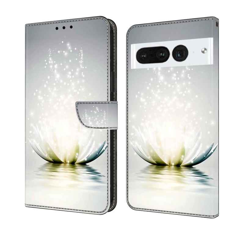 Crystal 3D Shockproof Protective Leather Phone Case, For Google Pixel 7a, For Google Pixel 7 Pro