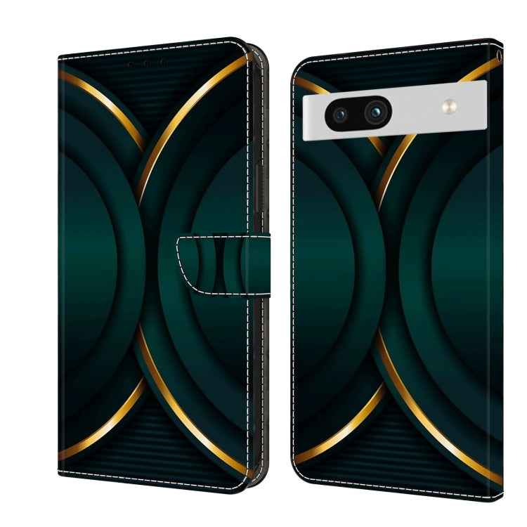 Crystal 3D Shockproof Protective Leather Phone Case, For Google Pixel 7a, For Google Pixel 7 Pro