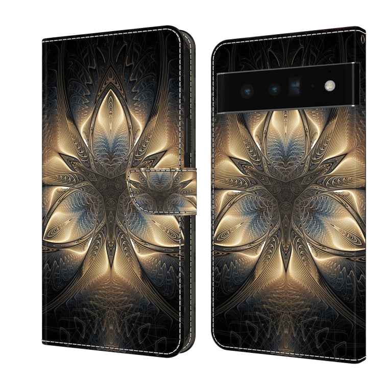 Crystal 3D Shockproof Protective Leather Phone Case, For Google Pixel 6, For Google Pixel 6 Pro