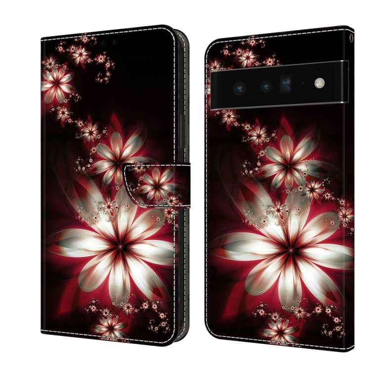 Crystal 3D Shockproof Protective Leather Phone Case, For Google Pixel 6, For Google Pixel 6 Pro