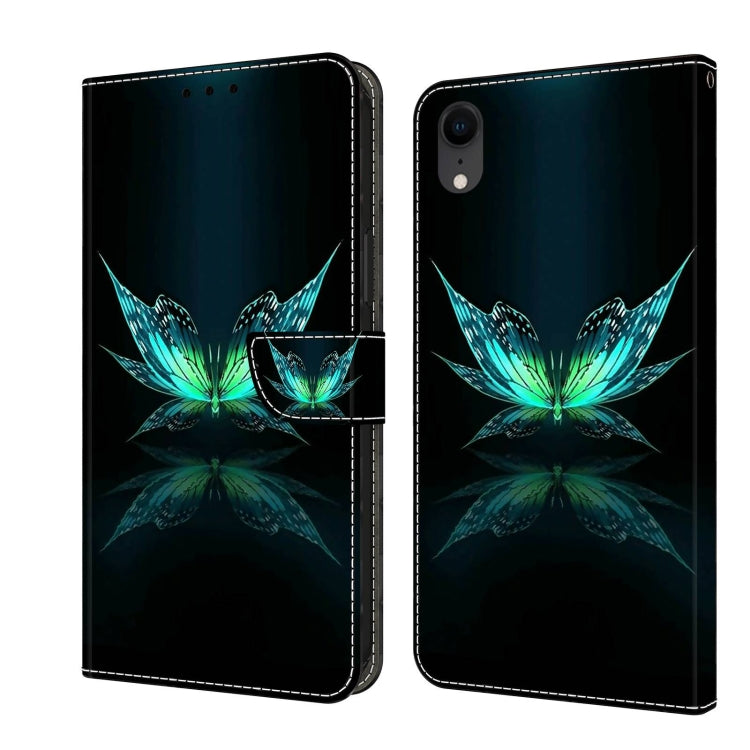 Crystal 3D Shockproof Protective Leather Phone Case, For iPhone XR, For iPhone XS Max