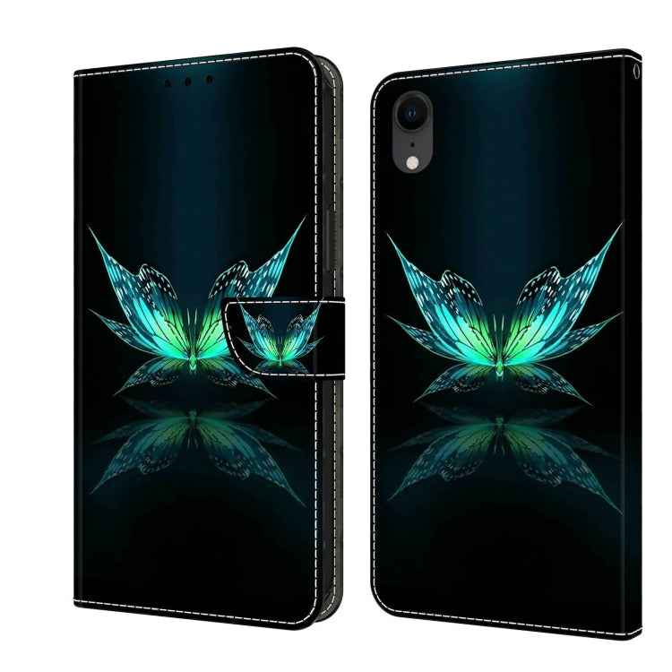 Crystal 3D Shockproof Protective Leather Phone Case, For iPhone XR, For iPhone XS Max