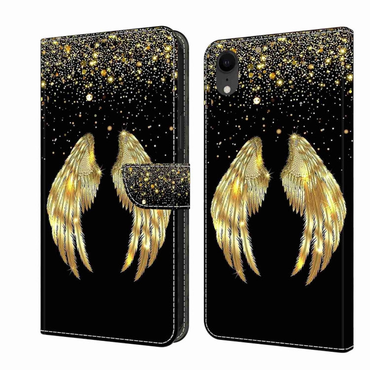 Crystal 3D Shockproof Protective Leather Phone Case, For iPhone XR, For iPhone XS Max