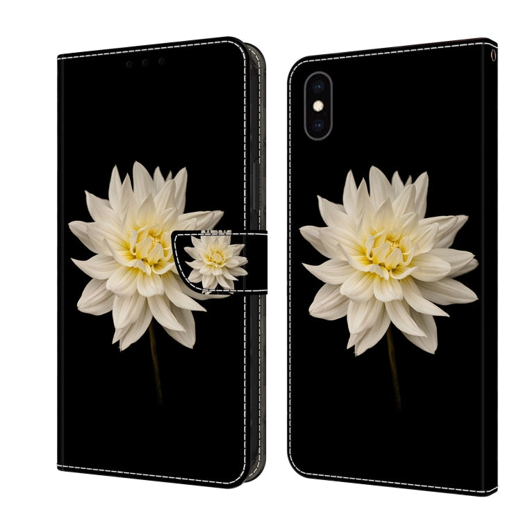 Crystal 3D Shockproof Protective Leather Phone Case, For iPhone XR, For iPhone XS Max