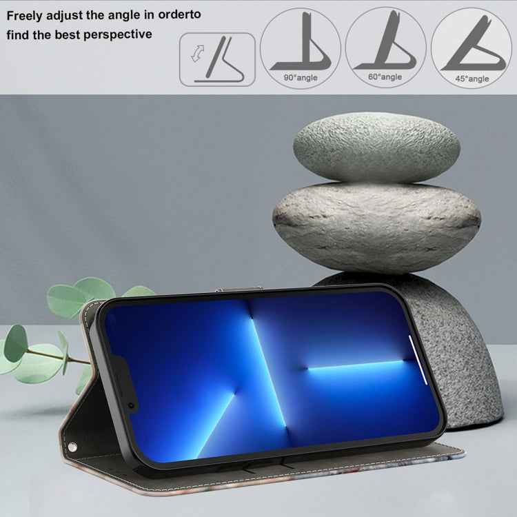Crystal 3D Shockproof Protective Leather Phone Case, For iPhone 15 Pro Max, For iPhone 14 Plus